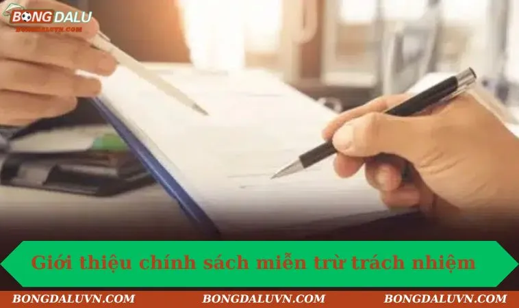 thong tin gioi thieu chinh sach mien tru trach nhiem bongdalu Thông tin giới thiệu chính sách miễn trừ trách nhiệm Bongdalu